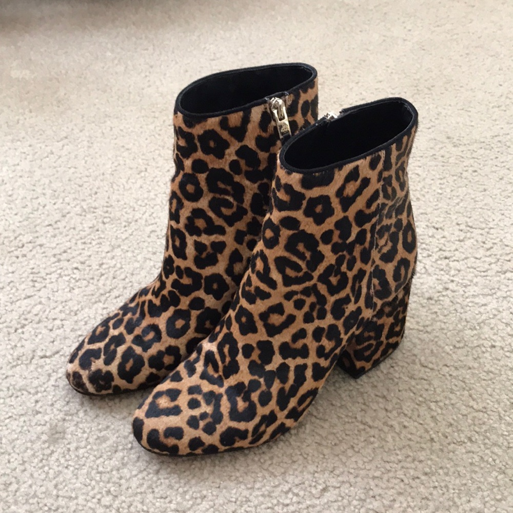 Sam Edelman Leopard Booties